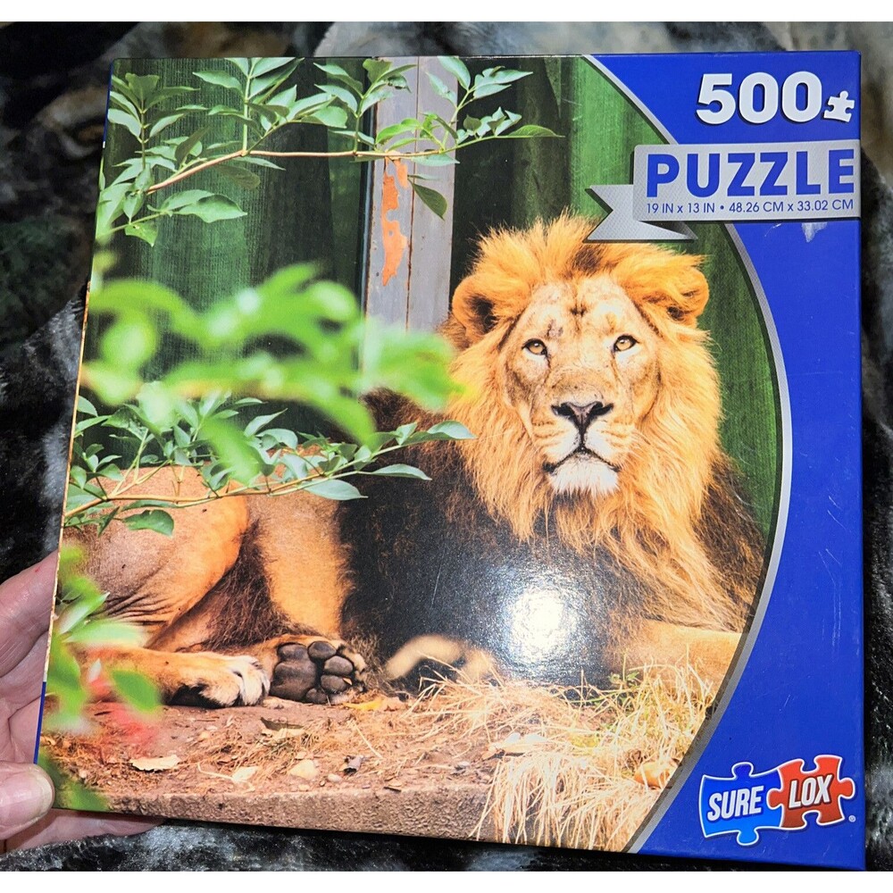 Sure Lox 500 Piece Puzzle ASIATIC LION Brand, N￼ew Sealed 2020 Gorgeous Puzzle